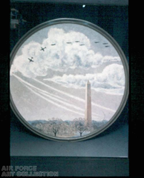 Fighters over Washington Monument